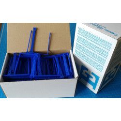 E-Clip Aktenbinder Aktendulli Archivclip Archivbügel 80 mm Lochung