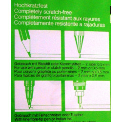 2x Set Geodreiecke Dreiecke mit Tuschkante 30-45-60-90°  NESTLER