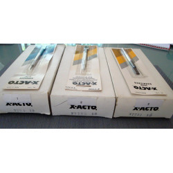 X-Acto 3-er Set Juwellier- Goldschmied- Bildhauer Werkzeug Abreibekugel Orig.USA