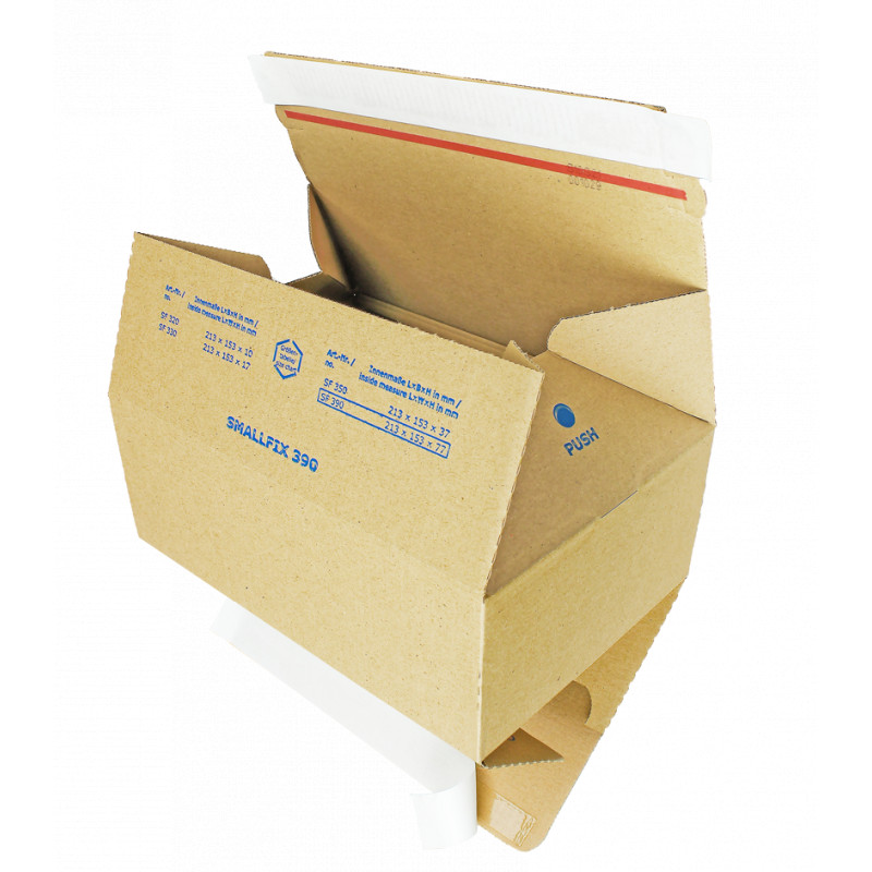 SF350 Smallfix Versandkarton mit Automatikboden 213 x 153 x 37 mm