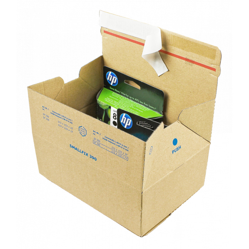 SF350 Smallfix Versandkarton mit Automatikboden 213 x 153 x 37 mm