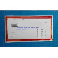 DL Dokumententaschen DIN lang 240x125 mm Lieferscheintaschen Rechnungstaschen LD