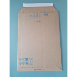 SUPRAWELL Kartonumschlag Versandtasche aus Wellkarton 290x410 mm SW60