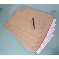 SUPRAWELL Kartonumschlag Versandtasche aus Wellkarton 290x410 mm SW60