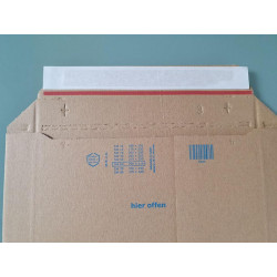 SUPRAWELL Kartonumschlag Versandtasche aus Wellkarton 290x410 mm SW60