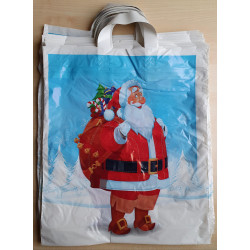 Plastiktüten Weihnachten NikolausTasche Einkaufstüte Tragetasche