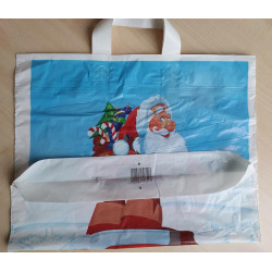 Plastiktüten Weihnachten NikolausTasche Einkaufstüte Tragetasche