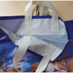 Plastiktüten Weihnachtsmann Nikolaus Tasche Einkaufstüte Tragetasche